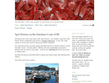 Tablet Screenshot of bcprawns.com